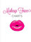Makeup Face Charts: Professional Makeup Artists Blank Workbook & Personal Practice Book