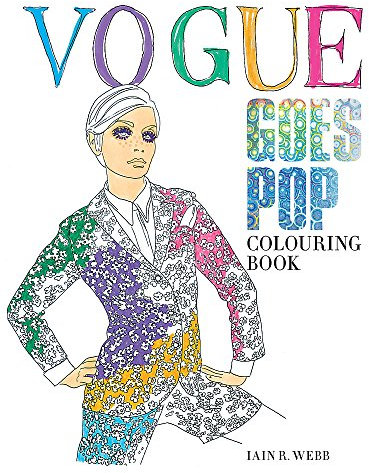 Vogue Goes Pop Colouring Book