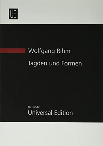 Jagden und Formen: Orchester. Studienpartitur.