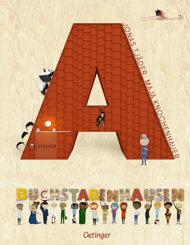 Buchstabenhausen: Einzigartiges Bilderbuch zum Buchstaben lernen ab 4 Jahren, nominiert für den Jugendliteraturpreis