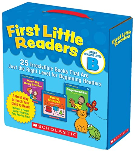 First Little Readers: Guided Reading Level B (Parent Pack): 25 Irresistible Books That Are Just the Right Level for Beginning Readers