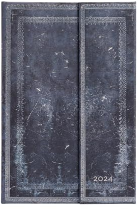 Paperblanks 12-Monatskalender 2024 Inkblot | Vertikal | Maxi (135 × 210 mm)