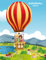 Heißluftballon-Malbuch 1