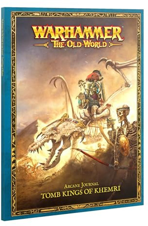Games Workshop - Warhammer - The Old World: Arcane Journal - Tomb Kings Of Khemri, Black