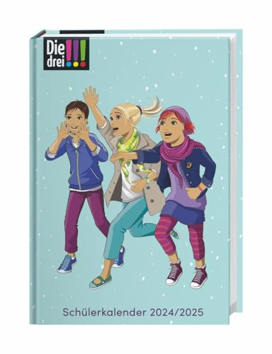 Die drei !!! Schülerkalender A5 2024/2025: 17 Monate ab August 2024. Terminplaner für die Schule: Mit den drei Ausrufezeichen bereit für jede Aufgabe. ... Buchkalender 2024/25 (Schülerkalender Heye)
