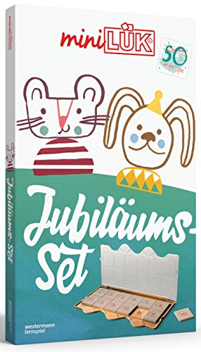miniLÜK-Set: Kindergarten/Vorschule Jubiläums-Set (goldenes Kontrollgerät + 3 Übungshefte) (miniLÜK-Sets: Kasten + Übungsheft/e)