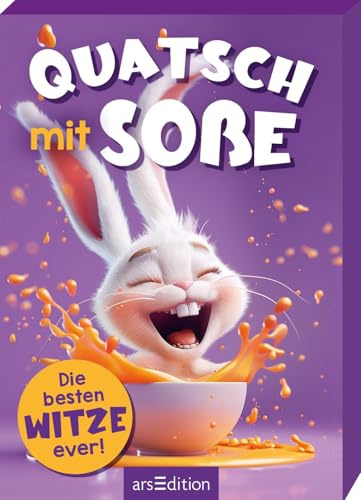 Quatsch mit Soße (Hase): Die besten Witze ever! | Kartenbox: Die besten Kinderwitze für Kids ab 8 Jahren