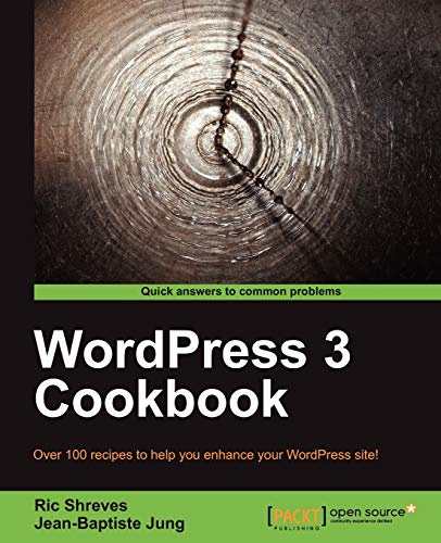 WordPress 3 Cookbook (English Edition)