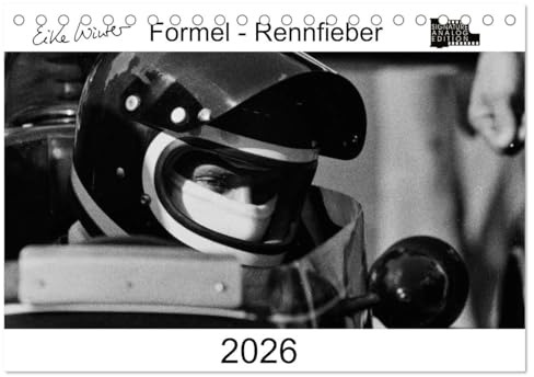Formel - Rennfieber (Tischkalender 2026 DIN A5 quer), CALVENDO Monatskalender: Formelrennsport 70ger, 80ger Jahre (CALVENDO Sport)