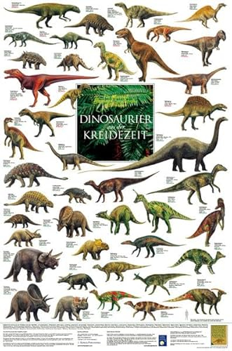 Dinosaurier aus der Kreidezeit (Tierposter-Box)
