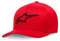 Alpinestars Ageless Curve - Unisex Baseball Cap, Kappe für Herren und Damen, Sportkappe rundum geschlossen, Red, S/M