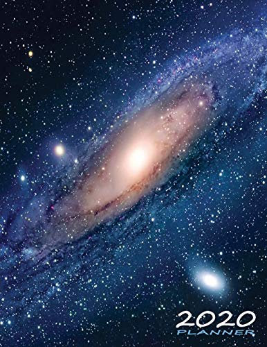 2020 Planner & Calendar Galaxy: Andromeda Galaxy – Daily Weekly Monthly Planner Organizer | 12-Months (Galaxies Planner – 2020, Band 1)