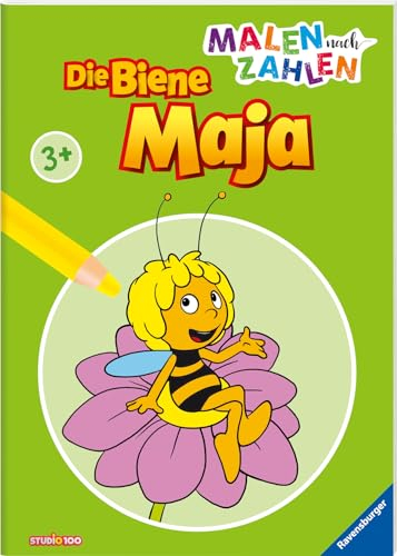 Die Biene Maja - Malen nach Zahlen ab 3