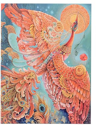 Paperblanks - Firebird - Birds of Happiness - Ultra - Unlined - Elastic Band - 120 Gsm (Bird of Happiness)