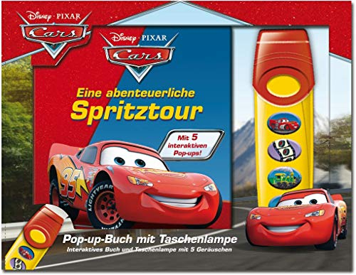 Eine abenteuerliche Spritztour - Disney·Pixar Cars - Pop-up-Buch mit Taschenlampe - Bilderbuch mit 5 coolen Sounds für hochtourigen Spaß!