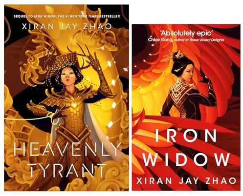 Iron Widow Series by Xiran Jay Zhao 2 Books Collection Set (Heavenly Tyrant [hardback] & Iron Widow)