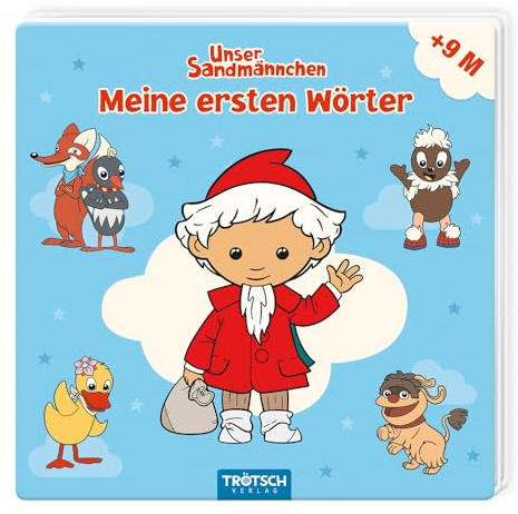 Trötsch Unser Sandmännchen Leporello Meine ersten Wörter: Bilderbuch Entdeckerbuch