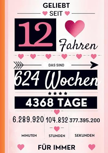Notizbuch für Mädchen 12 Jahre- Geburtstagsgeschenk für 12 jährige Mädchen: Zum 12. Geburtstag. A5, liniert. Geeignet als Tagebuch, Kritzelbuch oder Workbook. 12. Geburtstag Mädchen Geschenk Buch.