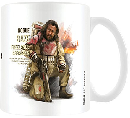 Star Wars Rogue One Baze Profil Becher aus Keramik, Mehrfarbig