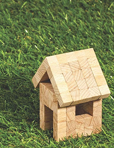 Hausbautagebuch: Dokumentiere deinen Traum vom Eigenheim: großzügiges A4+ Format zum selber ausfüllen I Motiv: Gartenhaus