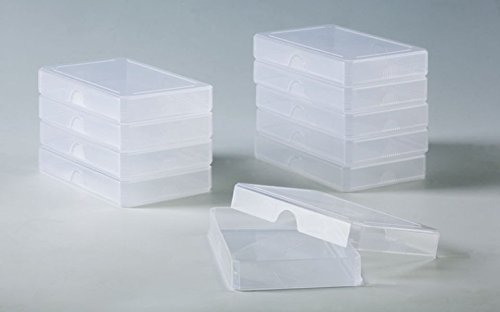 Grundschule Plus - Lehrmittel - Ordnungshilfen / 1.-4. Schuljahr - Kunststoffboxen (klein): 10 Stück (Größe 6,5 x 9,8 x 1,5 cm)