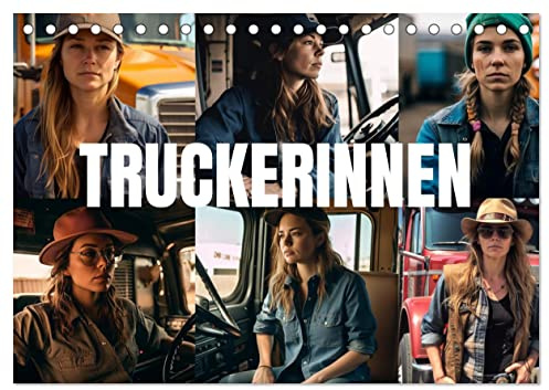 Truckerinnen (Tischkalender 2026 DIN A5 quer), CALVENDO Monatskalender: Nette LKW Fahrerinnen (CALVENDO Mobilitaet)