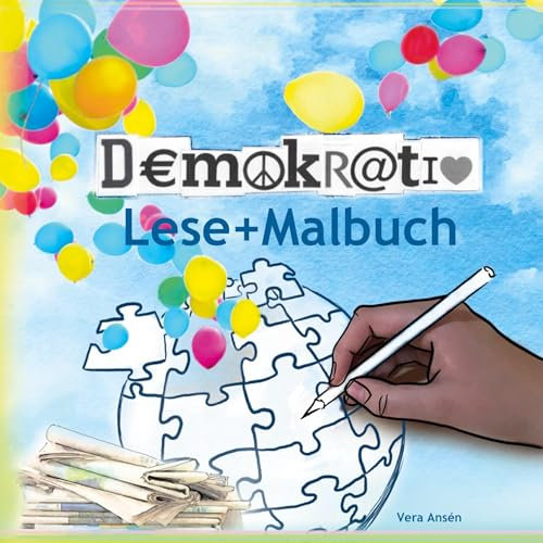 Demokratie Lese-Malbuch: ... ohne Stress zu MEHR Demokratie!