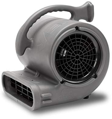 B-Air VP-50 1/2 HP 2820 CFM Air Mover for Janitorial Water Damage Restoration Equipment Stackable Carpet Dryer Floor Blower Fan Water Damage Equipment, Gray