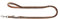 HUNTER PORTO Verstellbare Hundeführleine, Leder, nachhaltig, 1,5 x 200 cm, tabak/cognac