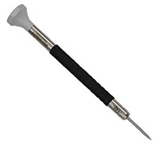 BERGEON Cacciavite – Ergonomico – Acciaio inossidabile e plastica Delrin – Testa ottagonale girevole – Utensile speciale per orologi