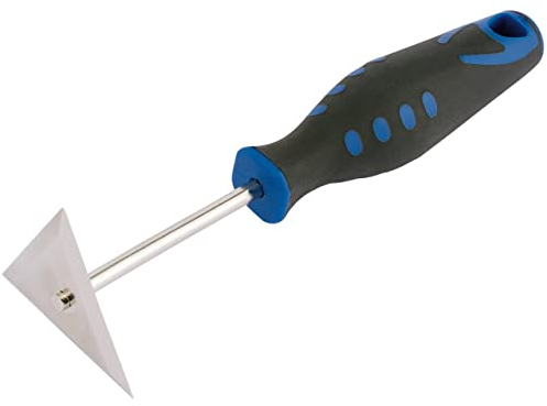 Draper Tools Tsh/SG triangolare raschietto, blu, 200 mm