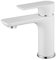 StoneArt Waschtischarmatur Wasserhahn Bad Einhebel-Mischbatterie Badarmatur Waschbecken Badezimmer Saarland 959215 weiß, 14,3cm, matt