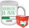 My Custom Style Keramiktasse, Modell Vatertag-Super poteri. Originalprodukt als Geschenk, oder um jeden Moment Ihres Tages einzigartig zu machen