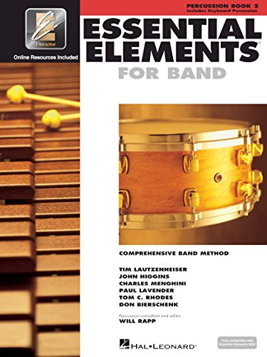 Essential Elements for Band - Book 2 with Eei: Percussion/Keyboard Percussion: Comprehensive Band Method Book 2 (Percussion, Book 2)