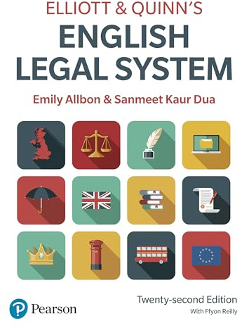 Elliott & Quinn's English Legal System