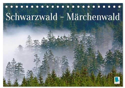 Schwarzwald - Märchenwald (Tischkalender 2026 DIN A5 quer), CALVENDO Monatskalender: Der Schwarzwald: Naturparadies und Naherholungsgebiet (CALVENDO Orte)