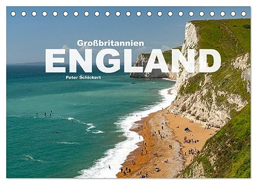 Großbritannien - England (Tischkalender 2026 DIN A5 quer), CALVENDO Monatskalender: Die ganze Vielfalt des beliebten Reiseziel England (CALVENDO Orte)