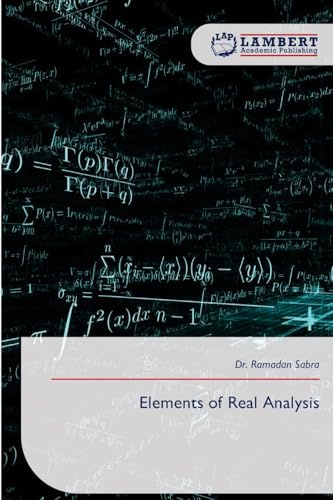 Elements of Real Analysis: DE