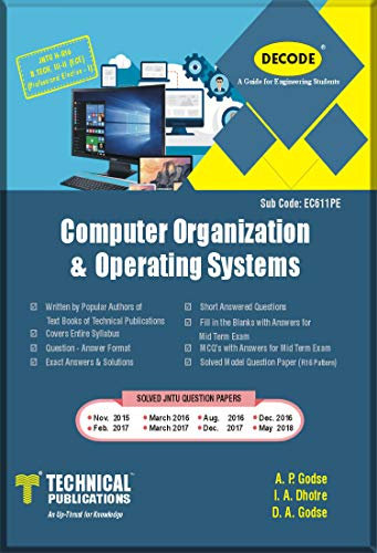 DECODE-Computer Organisation & Operating Systems for JNTU-H (B.TECH. III-II ECE R-16)
