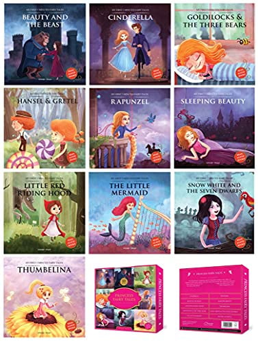 Princess Fairy Tales Boxset: A Set of 10 Classic Children Fairy Tales (Abridged and Retold)