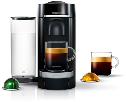 Nespresso Vertuo Plus Deluxe Coffee & Espresso Maker by De'Longhi, Black