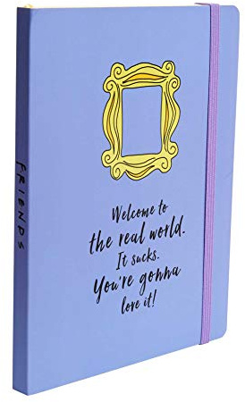 Friends: Yellow Frame Softcover Notebook