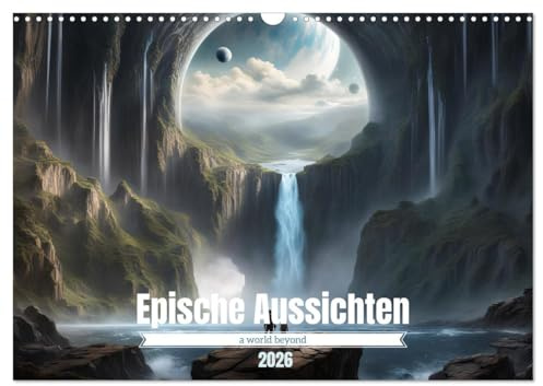 Epische Aussichten (Wandkalender 2026 DIN A3 quer), CALVENDO Monatskalender (CALVENDO Natur)