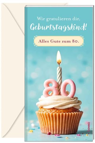 Wir gratulieren dir, Geburtstagskind!: Alles Gute zum 80.