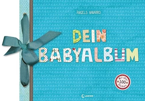 Dein Babyalbum (Junge - blau): Eintragbuch, Erinnerungsbuch, Geschenkbuch zur Geburt