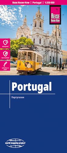 Reise Know-How Landkarte Portugal (1:350.000): reiß- und wasserfest (world mapping project)