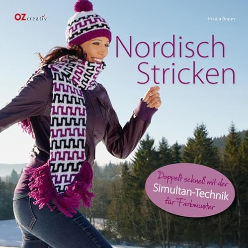 Nordisch Stricken: Doppelt schnell mit der Simultan-Technik für Farbmuster