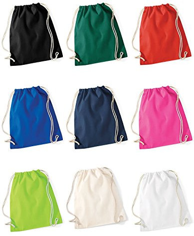 Westford Mill Cotton Gymsac - Orange