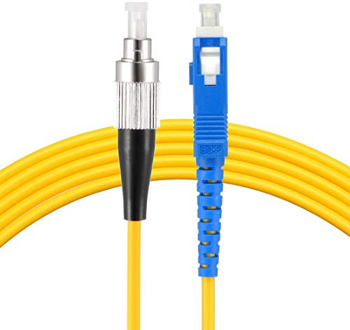 sourcing map 3.0M 10Ft SC to FC Fiber Optic Cable Jumper Optical Patch Cord SC-FC 2pcs