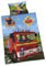 Herding FEUERWEHRMANN SAM Bettwäsche-Set, Wendemotiv, Kopfkissenbezug 40 x 60 cm, Bettbezug 100 x 135 cm, Baumwolle/Renforcé